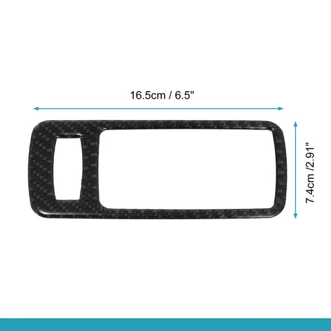 Ford Mustang Car Door Handle Bowl Carbon Fiber Trim Cover (09-13)