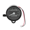 Motorcycle Black 12V Universal Odometer Speedometer Tachometer Gauge