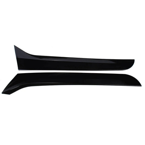 VW Sharan 2 x Rear Side Window Spoiler Trim Covers (2011-2022)