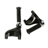 Harley Sportster 883 1200 Black Rear Passenger Footpeg Mount Clamp (04-13)