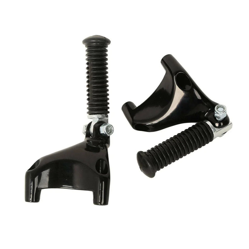 Harley Sportster 883 1200 Black Rear Passenger Footpeg Mount Clamp (04-13)