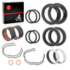 Yamaha V-Star XVS650 / XVS950 / XVS1100 / XVS1300 Fork Bushing Dust Oil Seal (98-17)