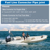 Yamaha 6HP 8HP 9.9HP 1/4" Marine Fuel Line Connector