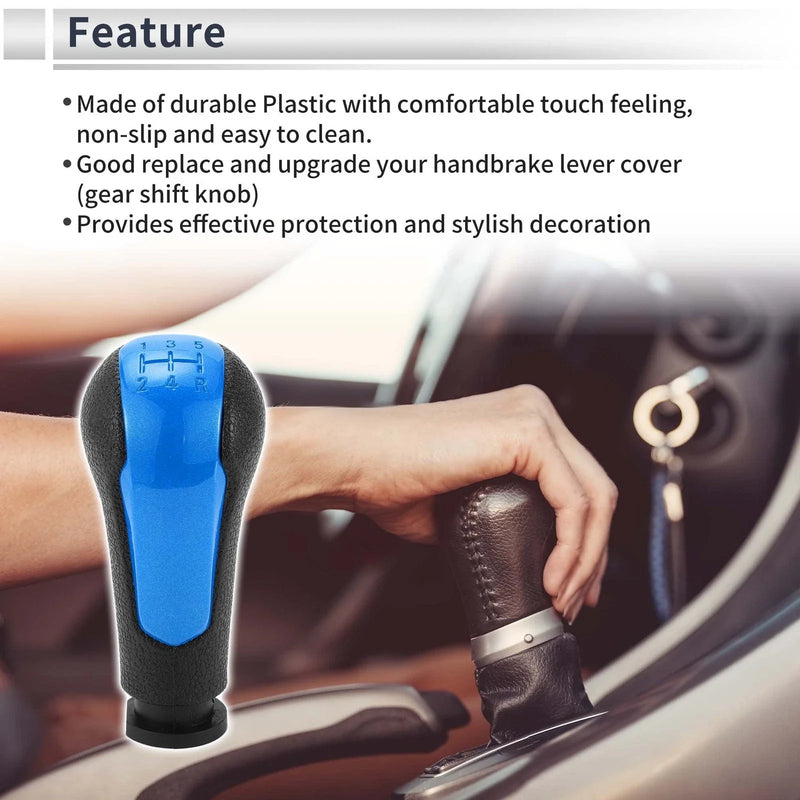 Chevrolet Spark Blue / Black 5-Speed Shift Knob
