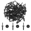 BMW 50 Pcs Plastic Rivets 6mm Door Bumper Fastener