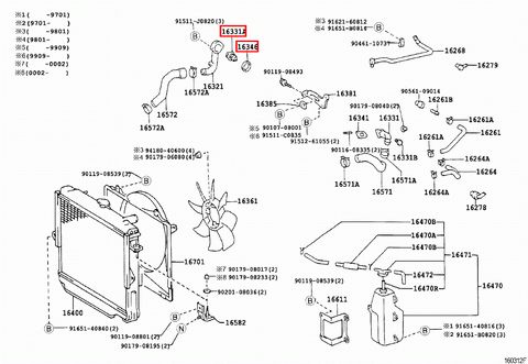 LandCruiser 80 79 105 100 Series 1HD 1HZ 1VD Thermostat w