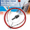 Yamaha Red 1pcs 20ft 236 Inch Marine Type Shift Remote Control Box Cable