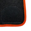 BMW 6 Series E64 Convertible 2004-2010 Black Floor Mats (2 x Mats)