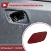 BMW Z4 Bumper Trim Nozzle Cover Dark Red (2009-2016)