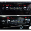 BMW 5 SERIES Center Console Air Conditioning Control Switch Buttons Set