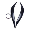 Toyota Corolla 2 x Headlight Eyebrow Cover Trim (2011-2013)