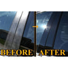 Toyota RAV4 10x Glossy Black Door Window Trim Covers (2019-2023)