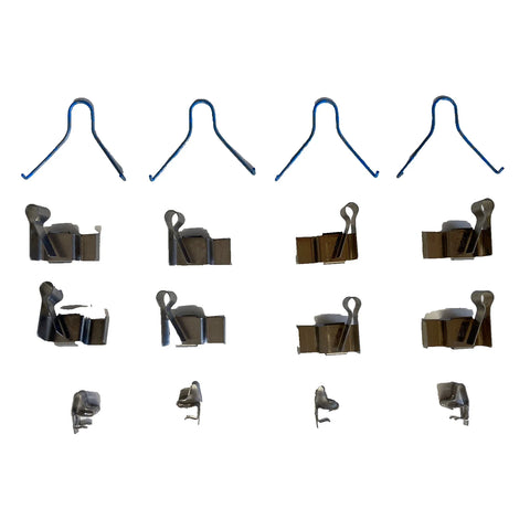 Toyota Hilux Front Brake Pad Shims Caliper Hardware (1988–2005)