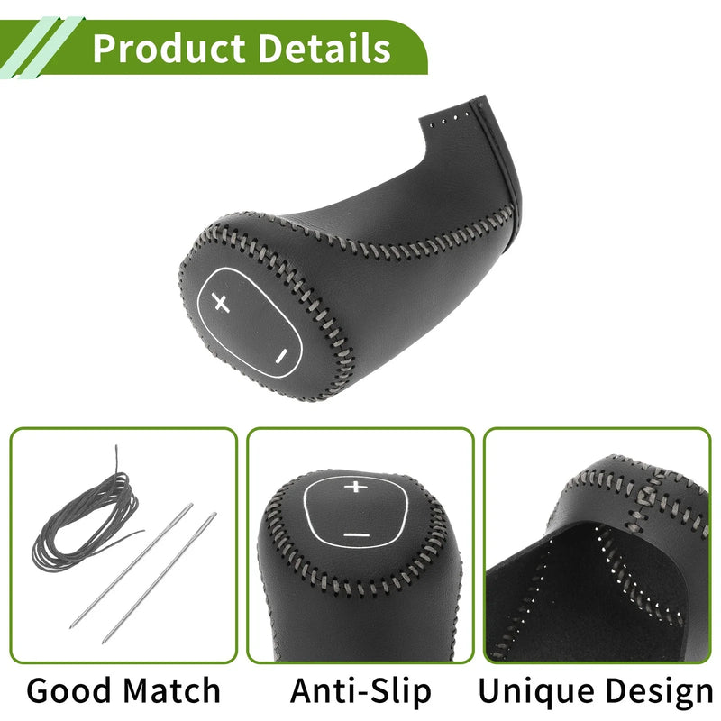 Chevrolet Malibu Gear Shift Knob Cover 1 Pc Black Grey (2016-2020)