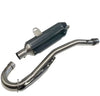 250cc 300cc PIT Dirt Bike Exhaust Pipe + Carbon Fibre Look Muffler System