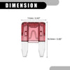 Car 5 Pcs Mini 40AMP APM/ATM Blade Fuses (Various Years)