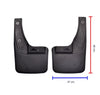 Rear Mud Flap Rubber Splash Guard Fits Toyota Hilux Revo SR5 MK8 2WD 2015-19 D05