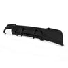 07-13 BMW E92 E93 M-Sport Gloss Black Rear Bumper Exhaust Diffuser Lip