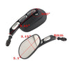 Harley Sportster 883, Softail, Dyna Matte Black Rearview Side Mirror (2004-2023)