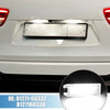 Jeep Grand Cherokee White LED License Plate Lights (2017-2021)