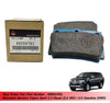 Mitsubishi Montero Pajero Sport Rear Brake Pads (2008-2014)
