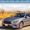 Infiniti Q50 Pair Front Left Right Headlight Lens Cover (2014-2021)