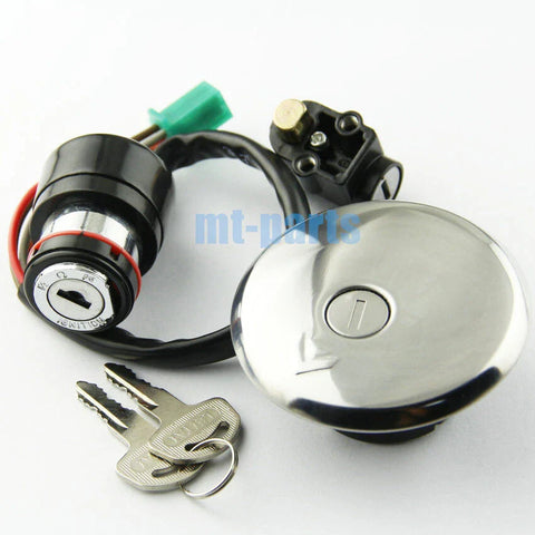 Suzuki GN125 Fuel Gas Cap, Ignition Key Switch, Seat Lock (1982-2001)