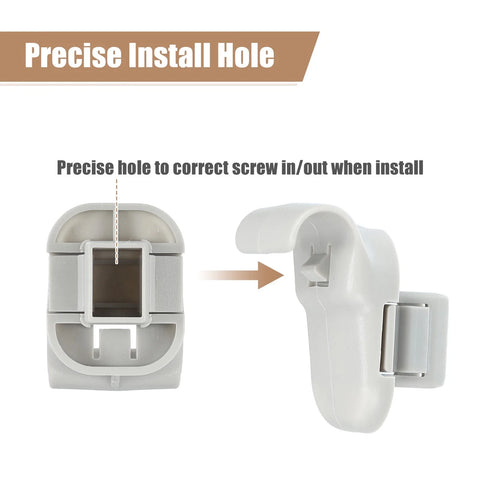 Mazda 3 Gray Sun Visor Support Clip (2004-2009)
