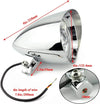 Harley Sportster Dyna Softail 5.75" Chrome LED Daymaker Bullet Headlight (2004-2023)