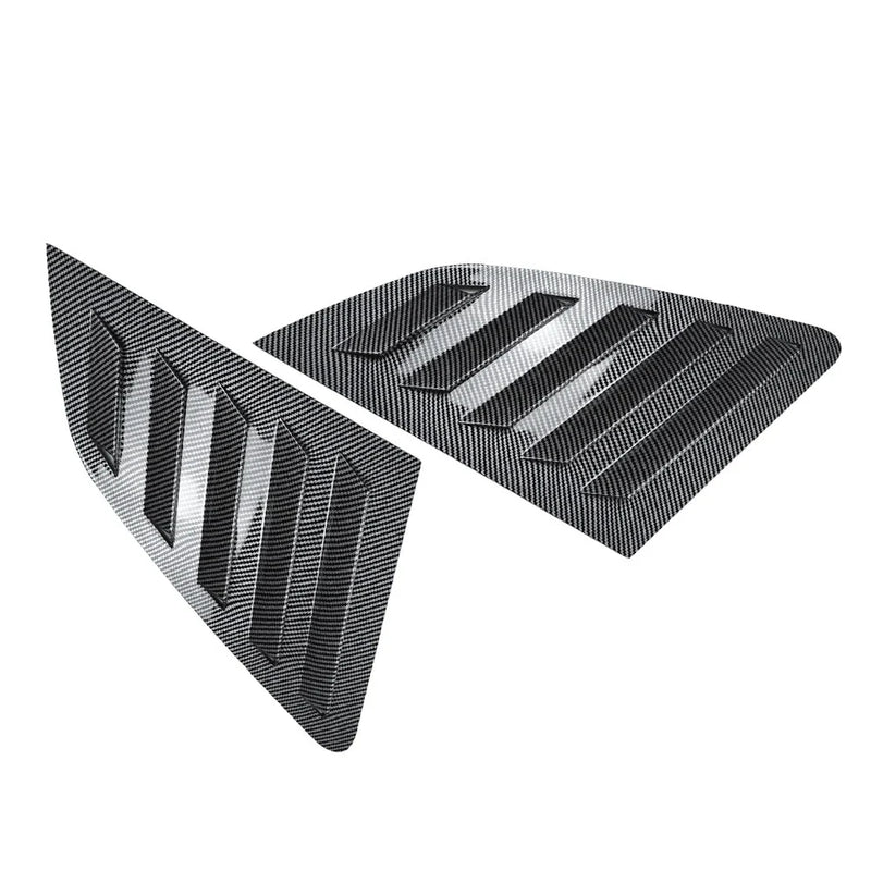 Audi A3 S3 8V Hatchback Rear Side Window Louver Trim Cover (14-20)