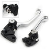 YAMAHA WR 250F WR 450F Silver Pivot Brake Clutch Levers (2001-2016)
