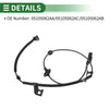Jeep Patriot FWD ABS Wheel Speed Sensor (2007-2017)