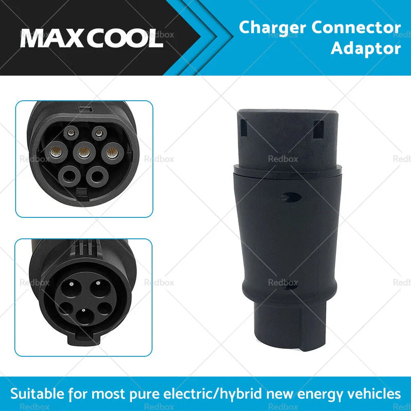 Audi A3 32A J1772 Type 1 to Type 2 EV Adapter (2013-2020)