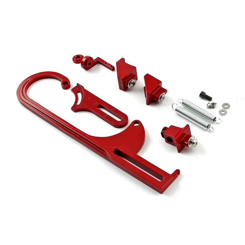 Carburetor - Red w / Return Springs Throttle Cable Bracket