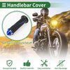 Motorcycle 7/8 in 22mm Hand Grips Blue Arrow Pattern