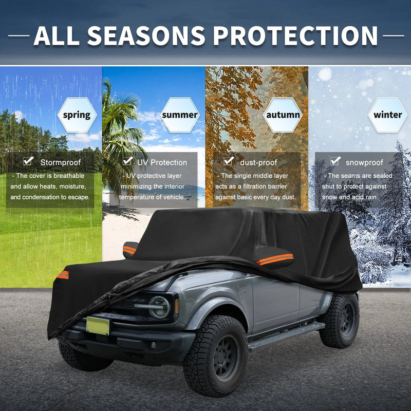 Ford Bronco Sport Waterproof 210D-PU Car Cover (2021-2023)