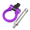 Honda Fit Purple Round Front Rear Bumper Trailer Ring Eye Towing (2010-2014)