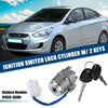 Hyundai Accent Ignition Switch Lock Cylinder w/ Key (2006-2011)