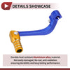 Honda CRF110F (2013-2018) Blue Gold Folding Motorcycle Gear Shifter Lever