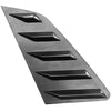 Audi A3 S3 Carbon Look Rear Quarter Window Glass Louver (2021–2023)
