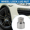 Porsche Wheel Lock Lugnut 9/10 inch Anti-theft Screw Nut Removal Key Socket