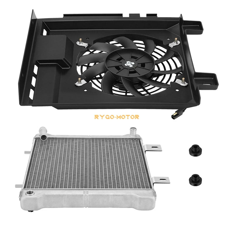 Polaris Sportsman Aluminum Radiator & Cooling Fan & Shroud (2000–2004)