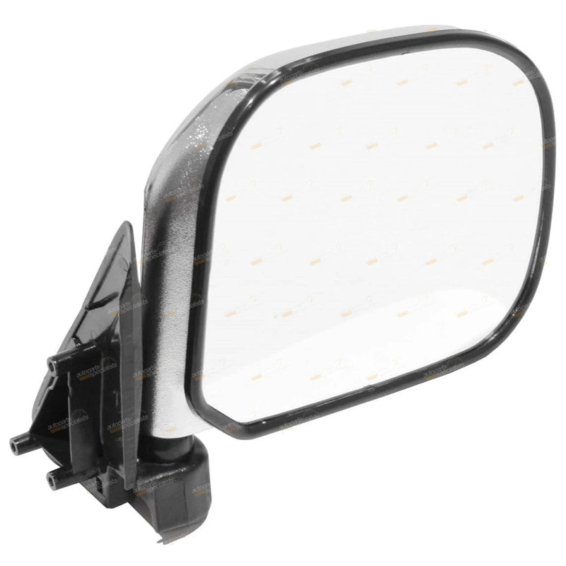 Toyota Hiace LH+RH 2 x Chrome Manual Door Mirror Pair (1989–2005)