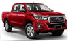 Toyota Hilux 1kd1KD / Kun Red Hood Garnish Cover (2018-2019)