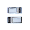 Half Door Jeep Wrangler TJ 2pcs Front LH+RH Chrome Outer Door Handle (1997–2006)