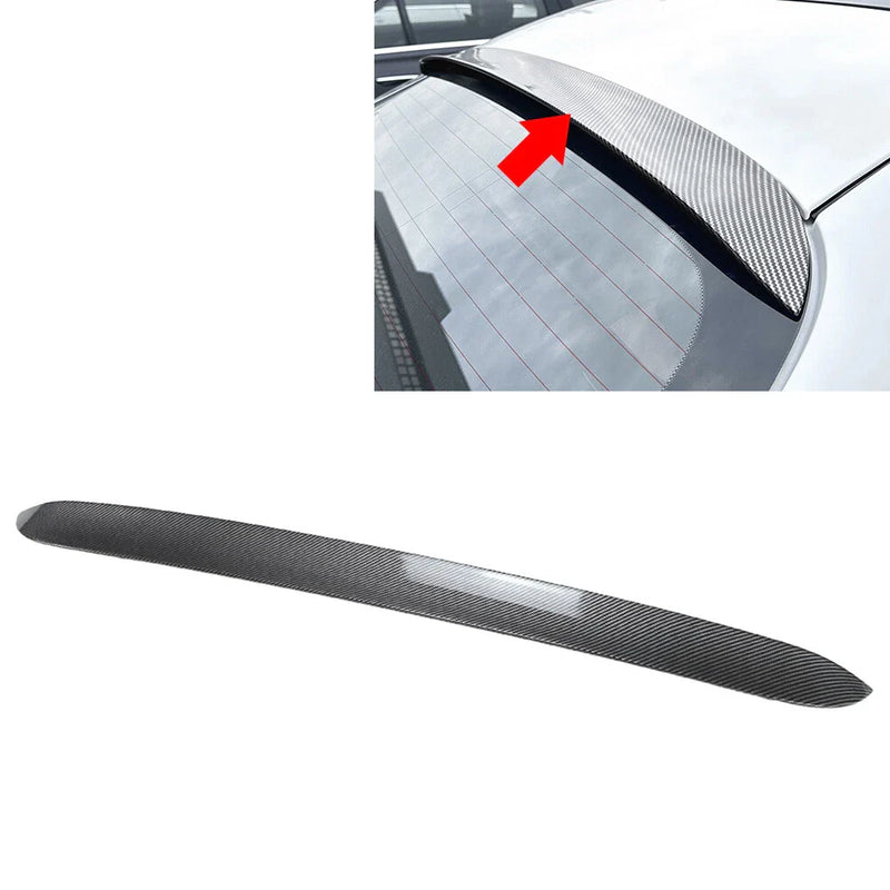 Mercedes Benz C Class Carbon Look Rear Roof Spoiler Wing Lip (2022-2024)