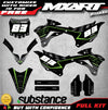 Kawasaki KX 85 2014-2021 GRANITE Style Stickers Custom Graphics Full Kit