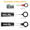 Universal Connector Terminal Removal Tool Pin Ejector Wire Kit