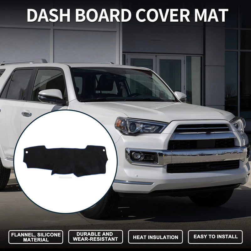 Nissan Micra March K13 Sun Protector Black Blue Dashboard Cover Mat (2010-2017)