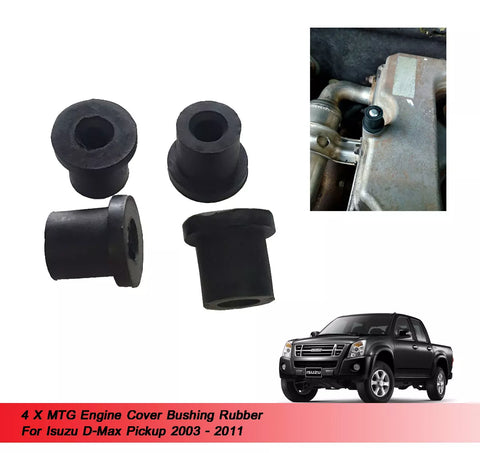 Isuzu Dmax 4 x Engine Cover Bushings (2003-2006)